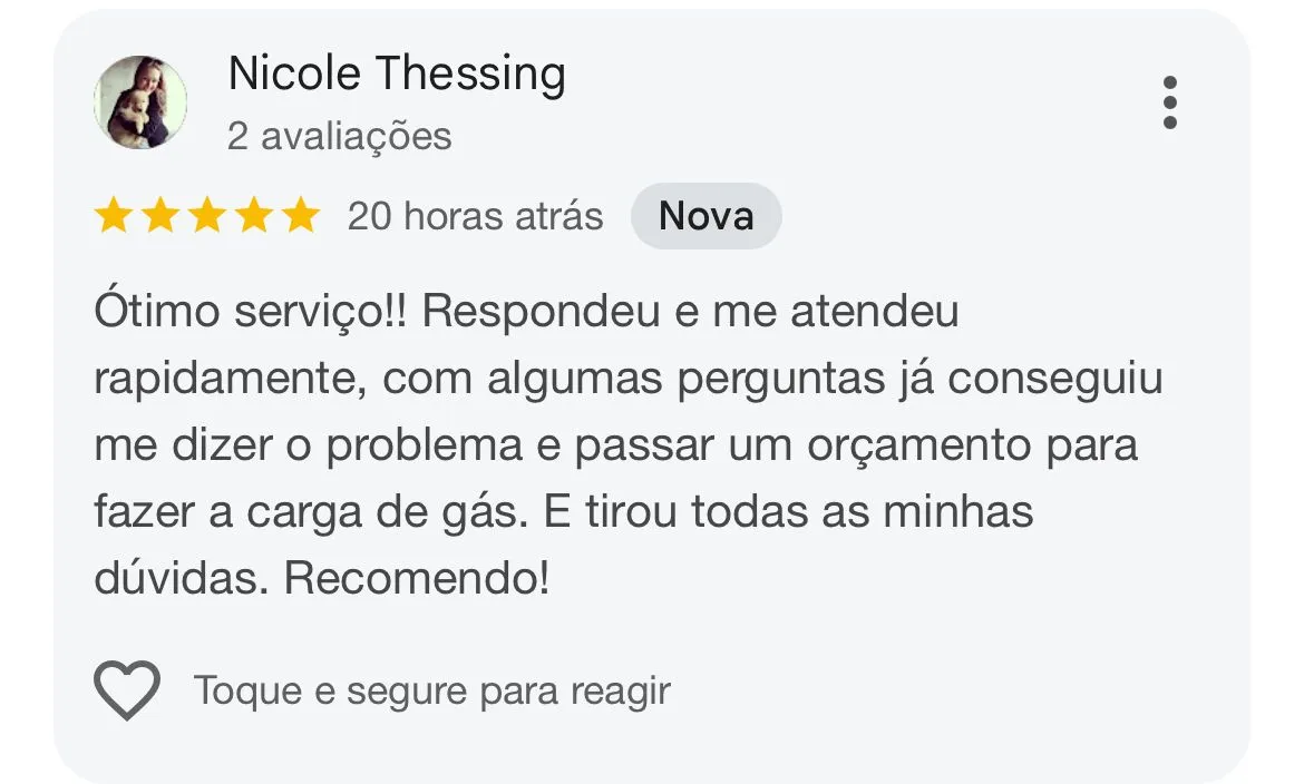 Avaliação cliente 10
